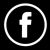 black and white Facebook logo